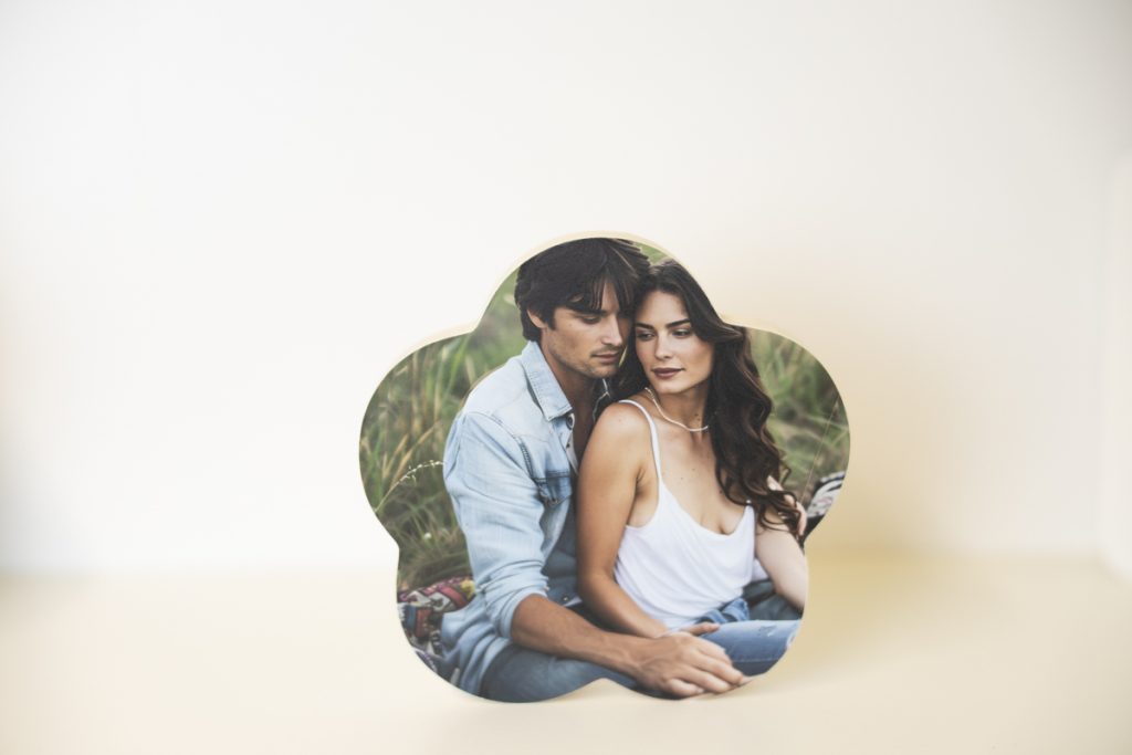 El Taco Flor con fotografía personalizada