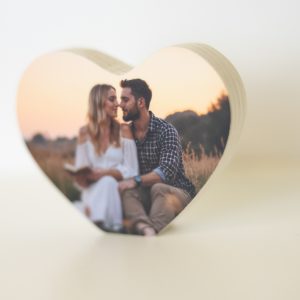 taco en forma de corazón