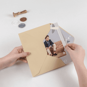 Photo Card Premium con Sello