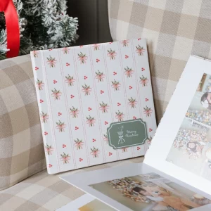 Álbum fotográfico de Navidad personalizado