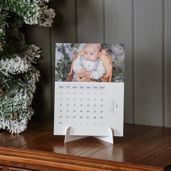 El calendario de Navidad personalizado es mucho más que un accesorio de escritorio: es un recordatorio constante de los mejores momentos del año.