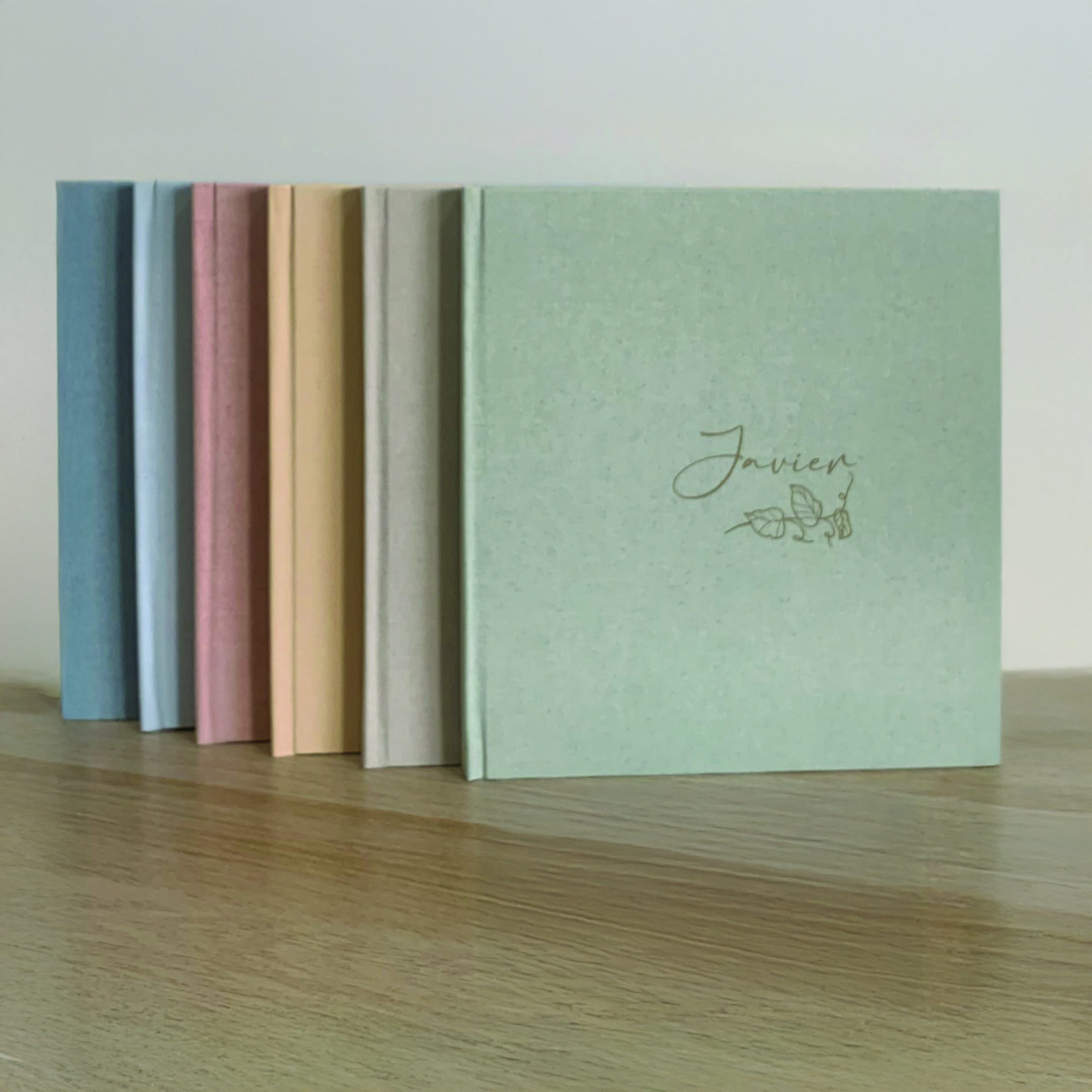 Álbum Personalizado para Fotografías Familiares, Embarazo y Bebés | Colección Orgánica