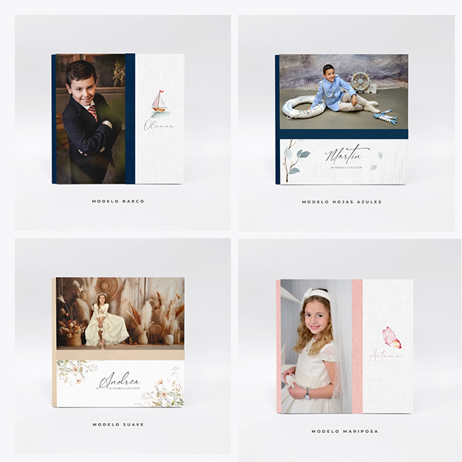 Álbum de Fotos de Primera Comunión