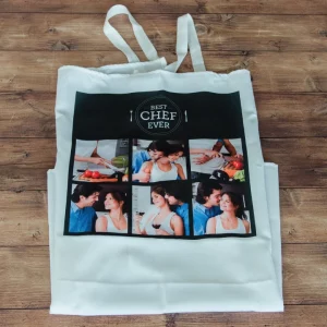 Delantal de cocina personalizado con tu foto favorita