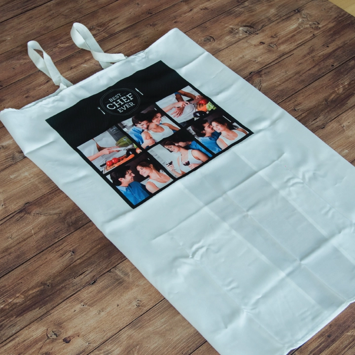 Delantal de cocina personalizado con tu foto favorita